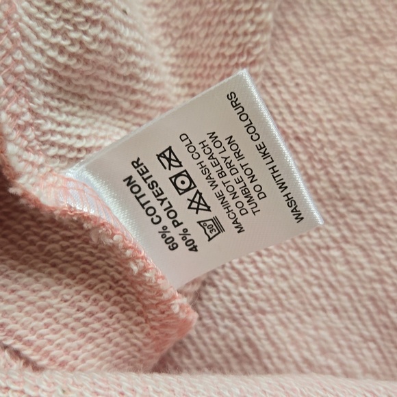 NWT Simply Southern Weekend Boxy Pullover Sweatshirt Rosy Pink - Picture 5 of 6